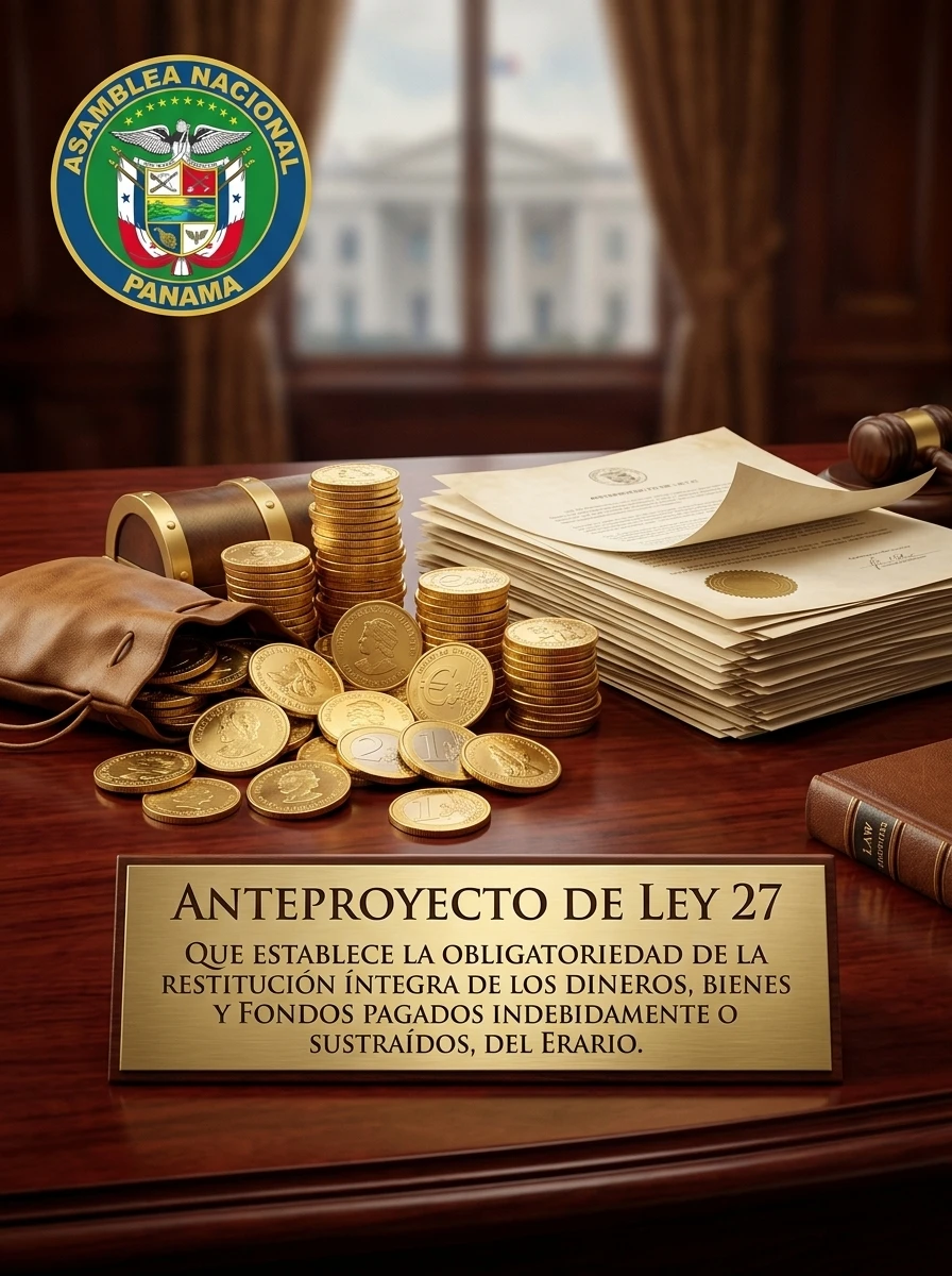 Portada de Restitución íntegra de dineros, bienes y fondos del erario