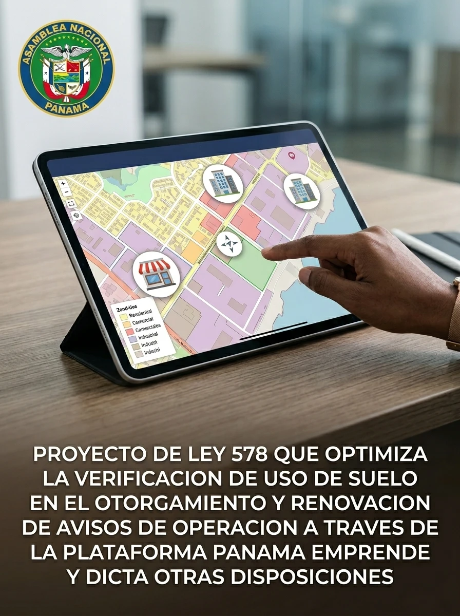 Portada de Verificación de uso de suelo en Panamá Emprende