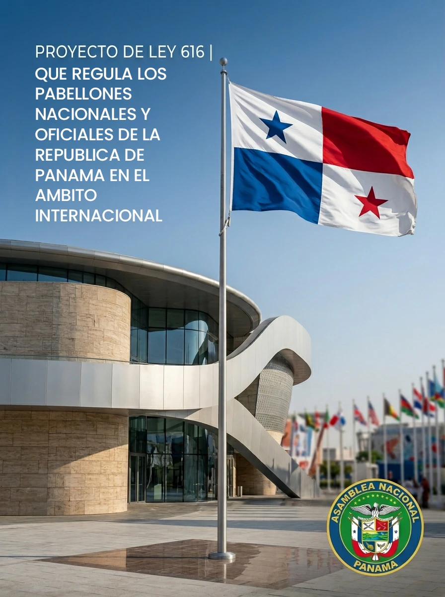 Portada de Pabellones nacionales y oficiales de Panamá en el ámbito internacional